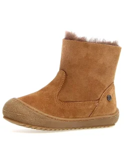 Naturino Stiefel & Boots^Leder-Winterboots "Cozy" in Cognac