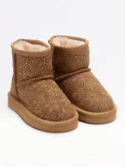 Lelli Kelly Stiefel & Boots·Boots^Leder-Winterboots "Dajana" in Hellbraun