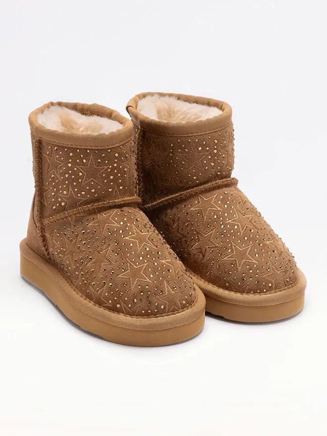 Lelli Kelly Stiefel & Boots·Boots^Leder-Winterboots "Dajana" in Hellbraun
