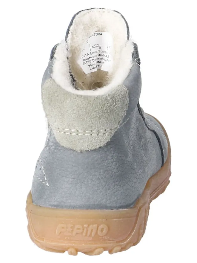 Leder-Winterboots "Denny" in Grau>PEPINO Online