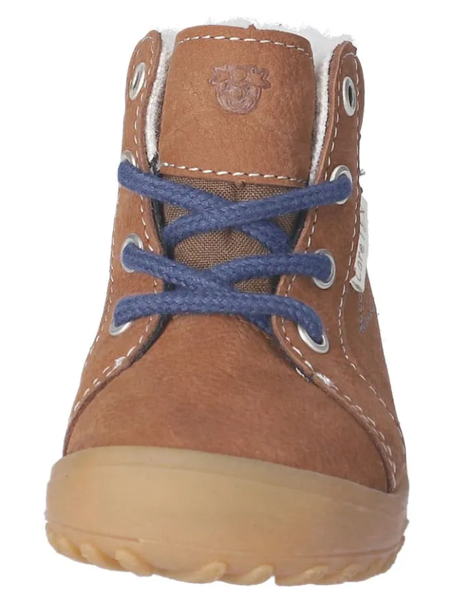 Leder-Winterboots "Denny" in Hellbraun>PEPINO Outlet