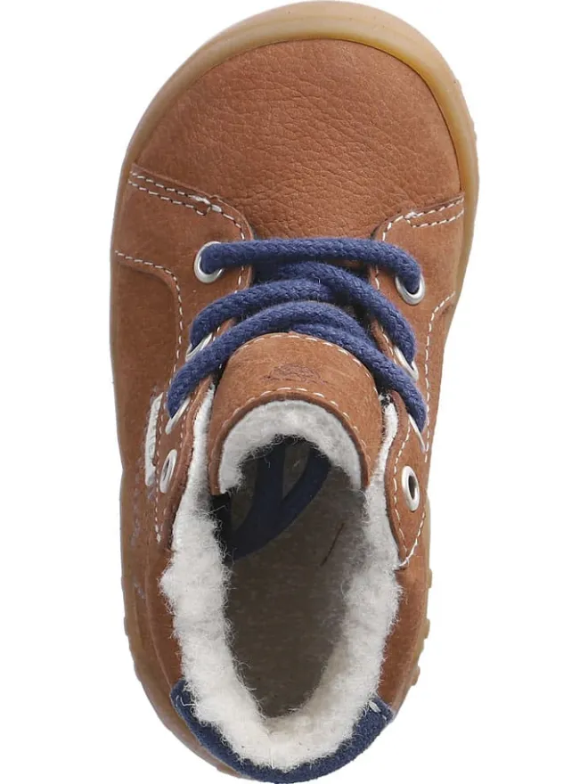Leder-Winterboots "Denny" in Hellbraun>PEPINO Outlet