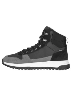 Leder-Winterboots "Eldfjall" in Grau/ Schwarz>Westfjord Clearance