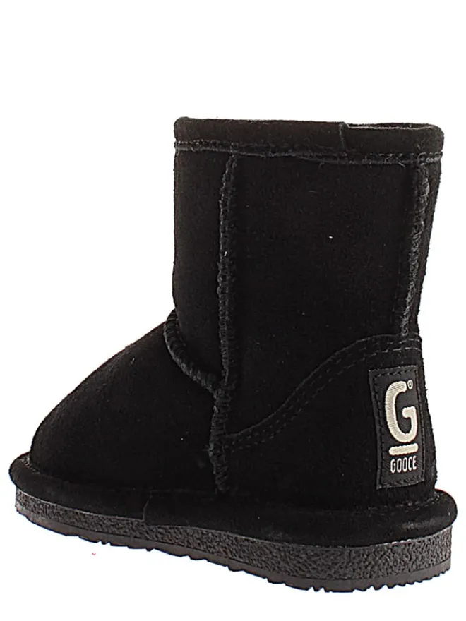 Leder-Winterboots "Ethel Toddler" in Schwarz>Gooce Hot