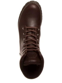 Leder-Winterboots 