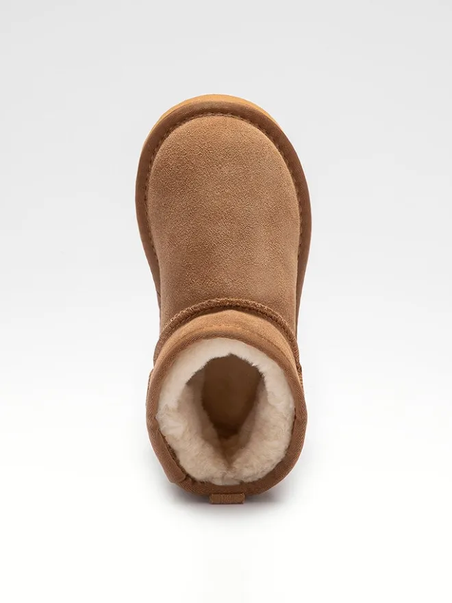 Leder-Winterboots "Giulia" in Hellbraun>Lelli Kelly New
