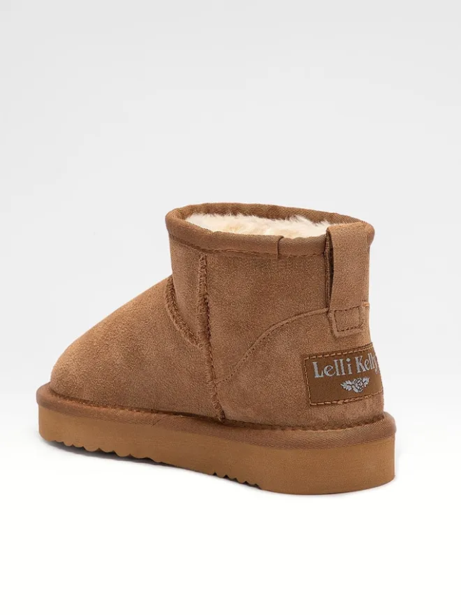 Leder-Winterboots "Giulia" in Hellbraun>Lelli Kelly New