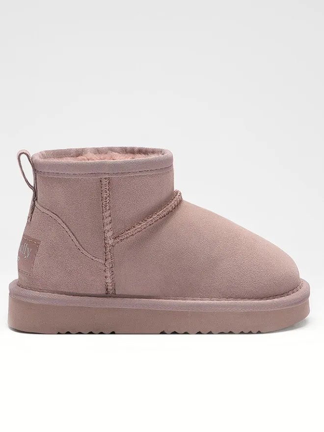 Leder-Winterboots "Giulia" in Rosa>Lelli Kelly Best