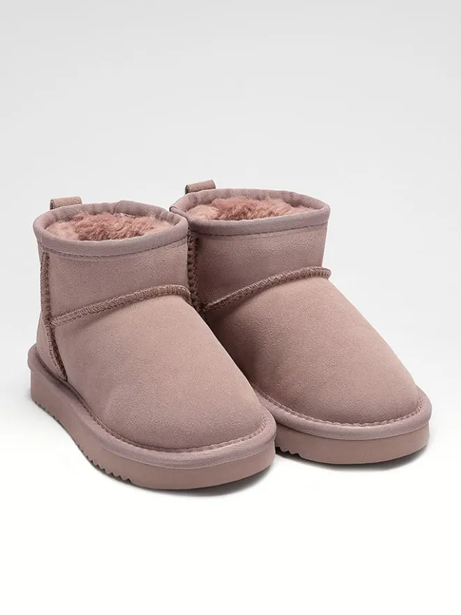 Leder-Winterboots "Giulia" in Rosa>Lelli Kelly Best