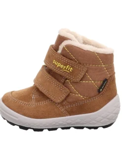 Leder-Winterboots "Groovy 2.0" in Hellbraun>superfit