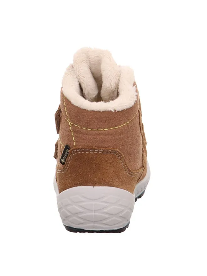 Leder-Winterboots "Groovy 2.0" in Hellbraun>superfit