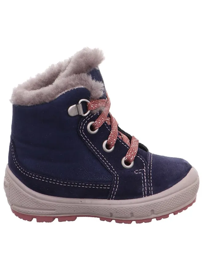 superfit Stiefel & Boots^Leder-Winterboots "Groovy" in Dunkelblau