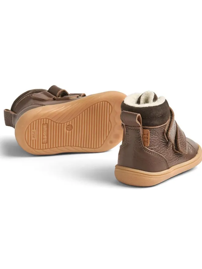Leder-Winterboots in Braun>Wheat Sale