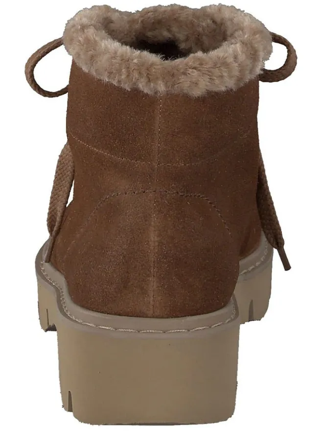 Leder-Winterboots in Braun>Paul Green Clearance