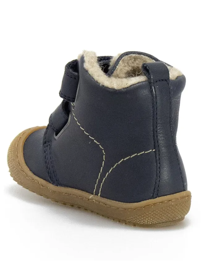 Naturino Stiefel & Boots^Leder-Winterboots in Dunkelblau