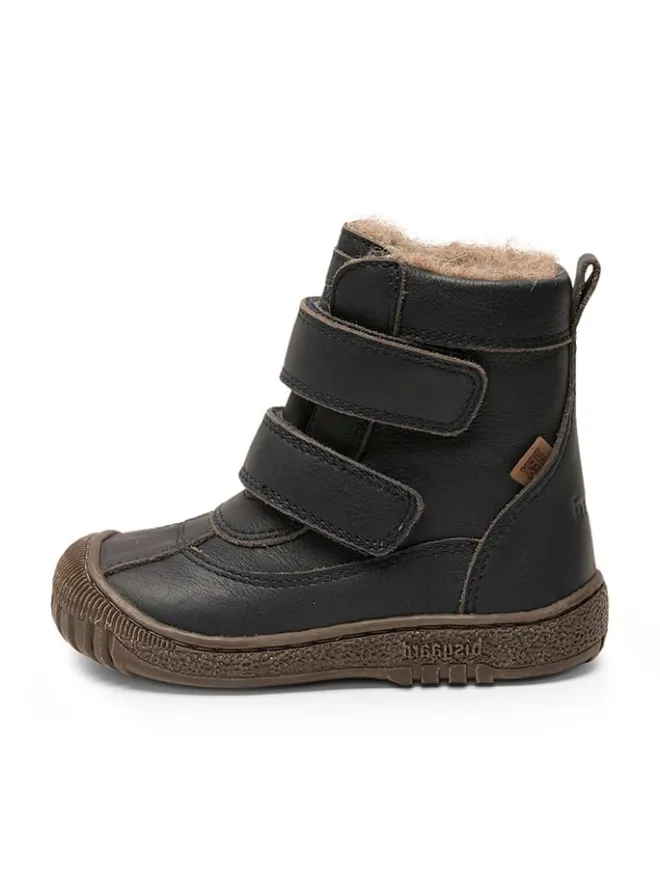 bisgaard Stiefel & Boots^Leder-Winterboots in Dunkelblau