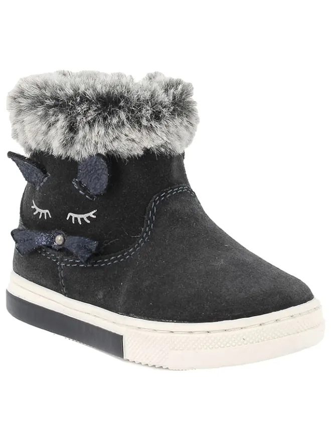 Primigi Stiefel & Boots|Stiefel & Boots·Stiefel^Leder-Winterboots in Dunkelblau