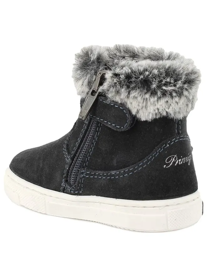 Primigi Stiefel & Boots|Stiefel & Boots·Stiefel^Leder-Winterboots in Dunkelblau