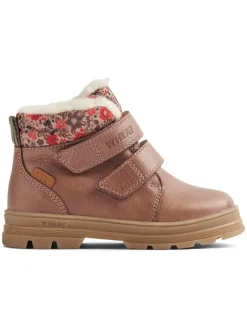 Leder-Winterboots in Hellbraun>Wheat Clearance