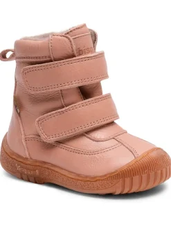 Leder-Winterboots in Rosa>bisgaard Best