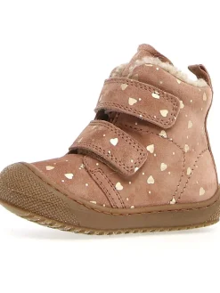 Leder-Winterboots in Rosa>Naturino Sale