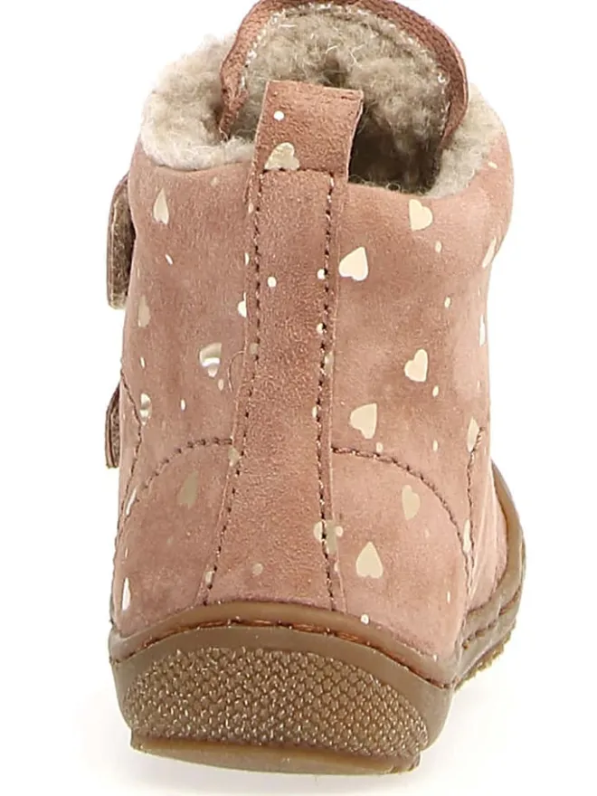 Leder-Winterboots in Rosa>Naturino Sale