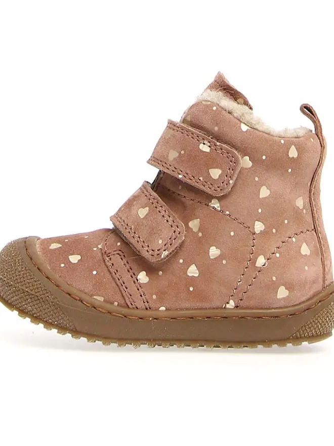 Leder-Winterboots in Rosa>Naturino Sale