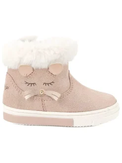 Primigi Stiefel & Boots|Stiefel & Boots·Stiefel^Leder-Winterboots in Rosa/ Weiß