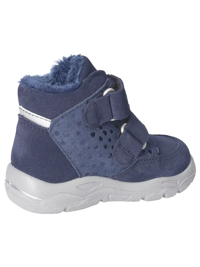 PEPINO Stiefel & Boots^Leder-Winterboots "Monja" in Dunkelblau