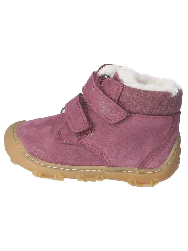 PEPINO Stiefel & Boots^Leder-Winterboots "Nico" in Pink