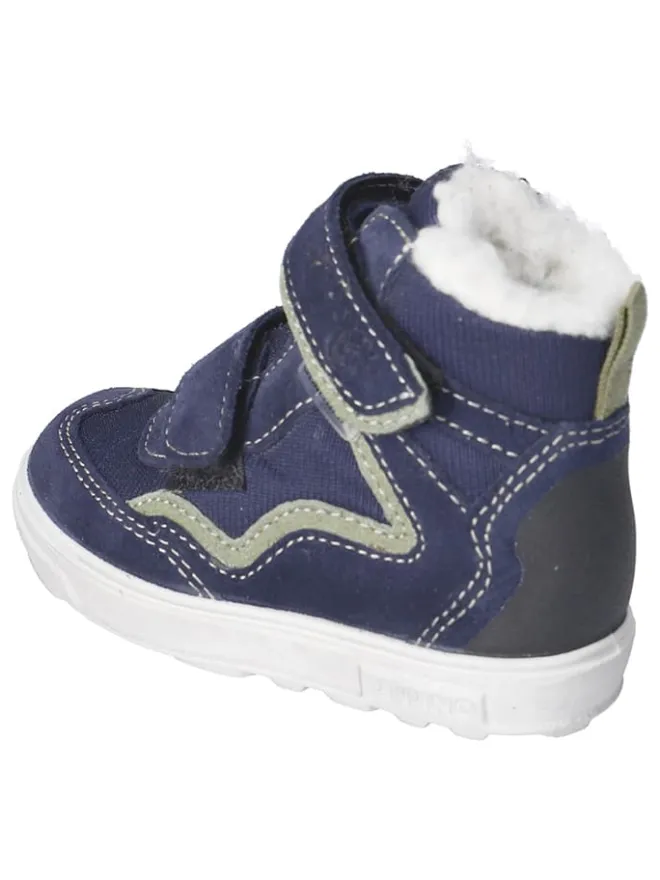 PEPINO Stiefel & Boots^Leder-Winterboots "Paul" in Dunkelblau