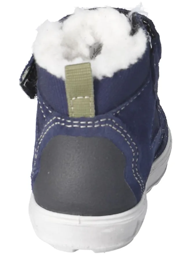 PEPINO Stiefel & Boots^Leder-Winterboots "Paul" in Dunkelblau