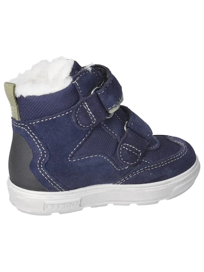 PEPINO Stiefel & Boots^Leder-Winterboots "Paul" in Dunkelblau
