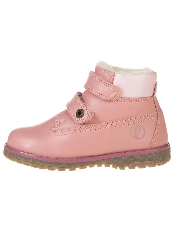 Primigi Stiefel & Boots^Leder-Winterboots "Play Casual" in Rosa