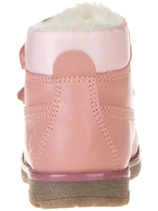 Primigi Stiefel & Boots^Leder-Winterboots "Play Casual" in Rosa