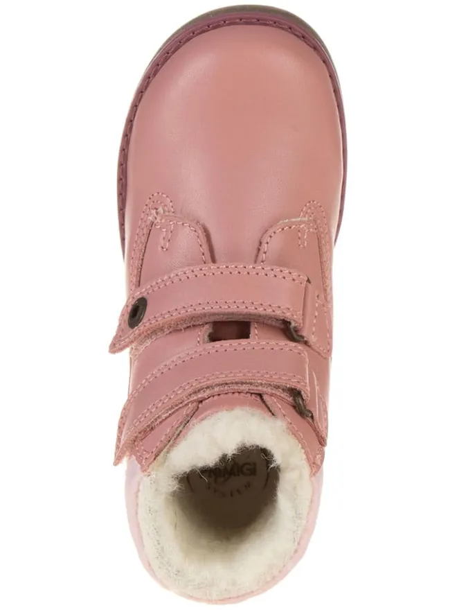 Primigi Stiefel & Boots^Leder-Winterboots "Play Casual" in Rosa