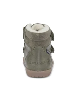 Leder-Winterboots "Rabbit" in Khaki>Bundgaard Discount