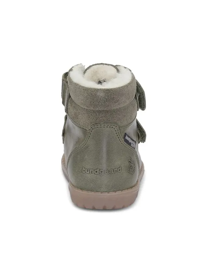 Leder-Winterboots "Rabbit" in Khaki>Bundgaard Discount