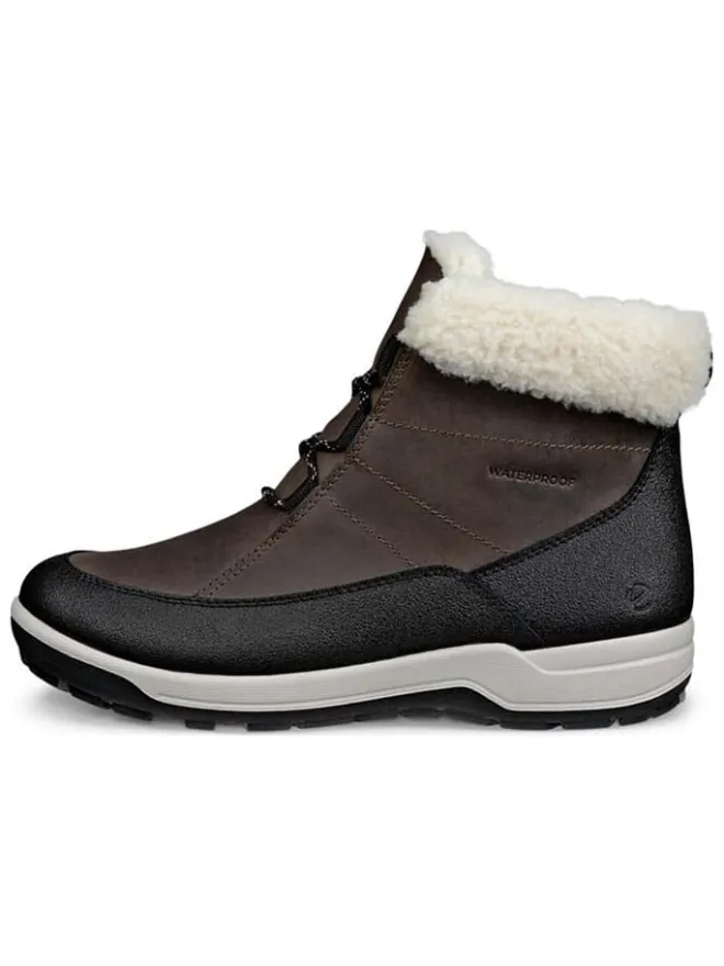 Leder-Winterboots "Trace Lite" in Braun/ Schwarz>Ecco Best