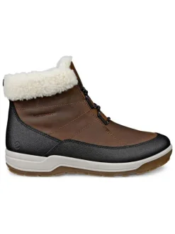 Leder-Winterboots "Trace Lite" in Hellbraun/ Schwarz>Ecco