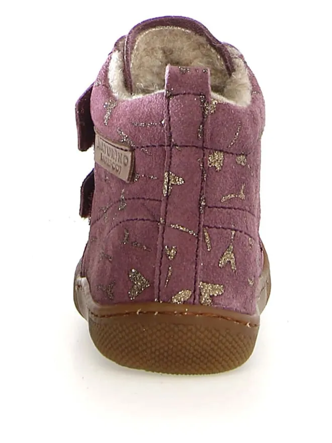 Leder-Winterboots "Wigghi" in Pink>Naturino Clearance