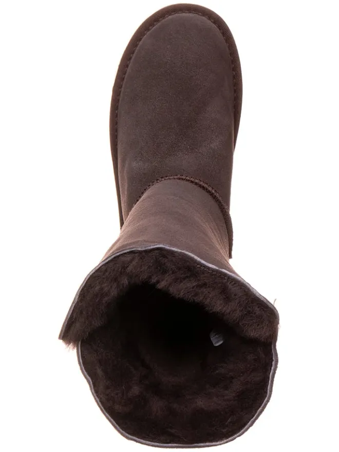 NICEBAY Stiefel & Boots^Leder-Winterstiefel "Bernie" in Braun