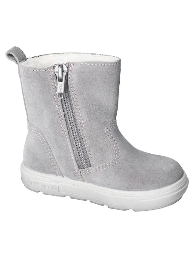 PEPINO Stiefel & Boots|Stiefel & Boots·Stiefel^Leder-Winterstiefel "Cosa-S" in Grau
