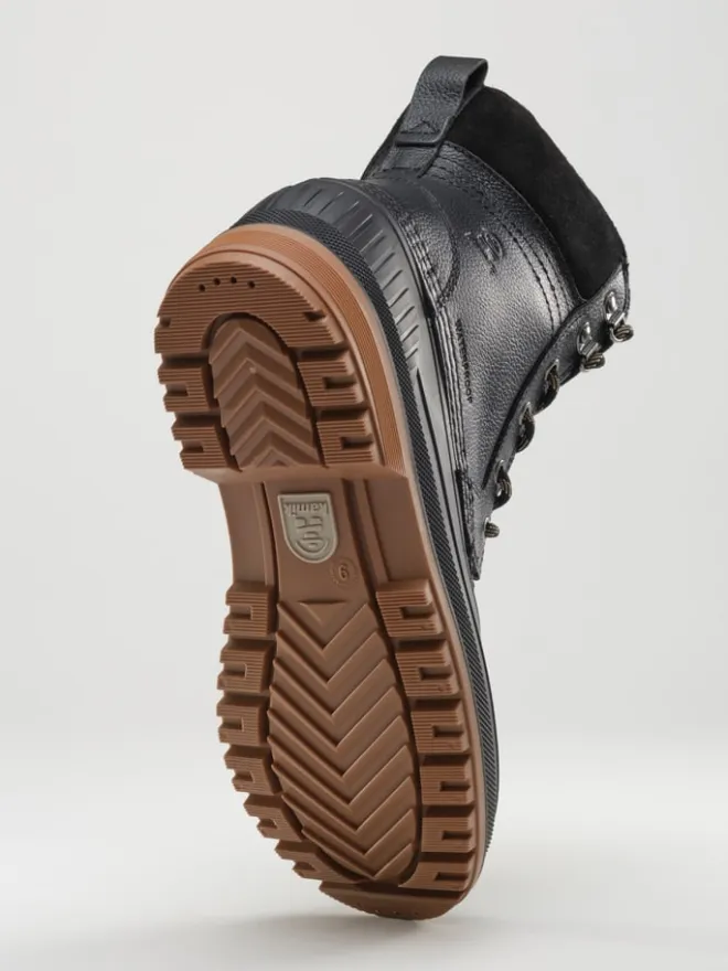 Kamik Stiefel & Boots^Leder-Winterstiefel "Hemlock" in Schwarz