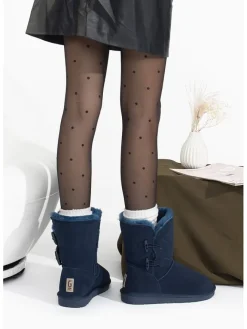 Leder-Winterstiefel 