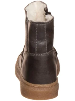 kmins Stiefel & Boots·Stiefel^Leder-Winterstiefel in Anthrazit