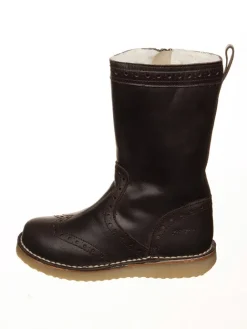 POM POM Stiefel & Boots·Stiefel^Leder-Winterstiefel in Braun