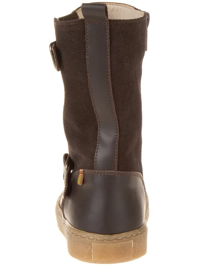 El Naturalista Stiefel & Boots·Stiefel^Leder-Winterstiefel in Braun