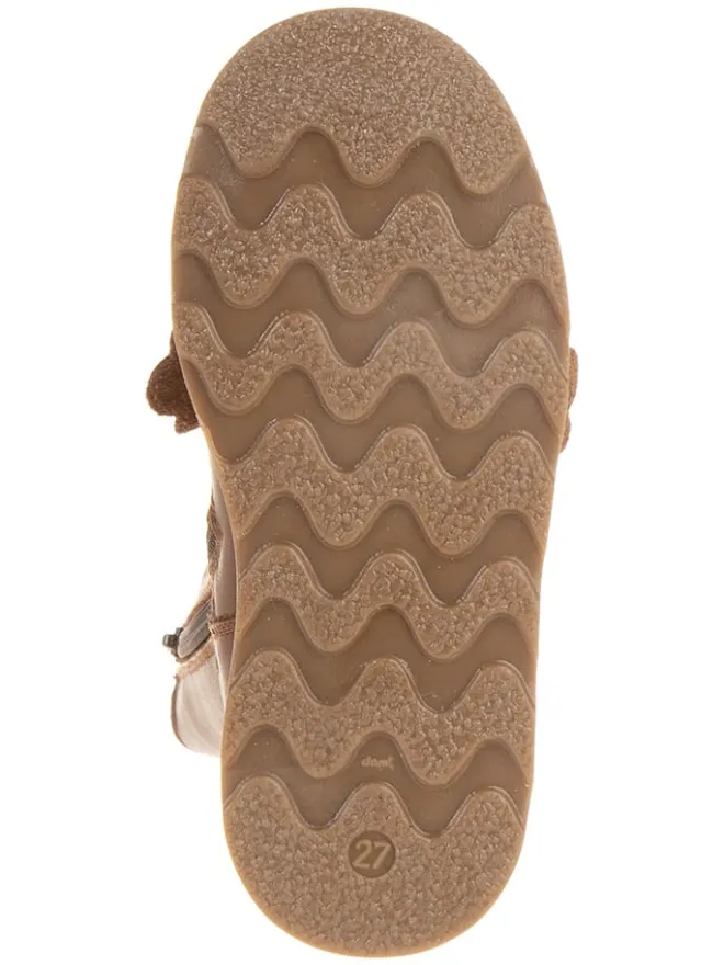 Leder-Winterstiefel in Braun>El Naturalista New