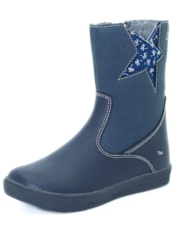 lamino Stiefel & Boots·Stiefel^Leder-Winterstiefel in Dunkelblau